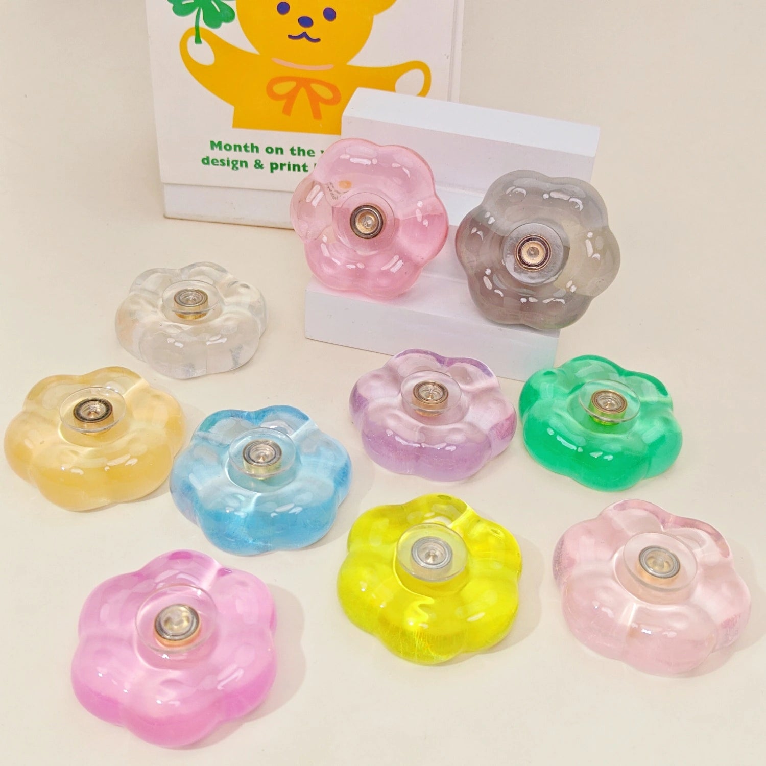 Flower Spin Base